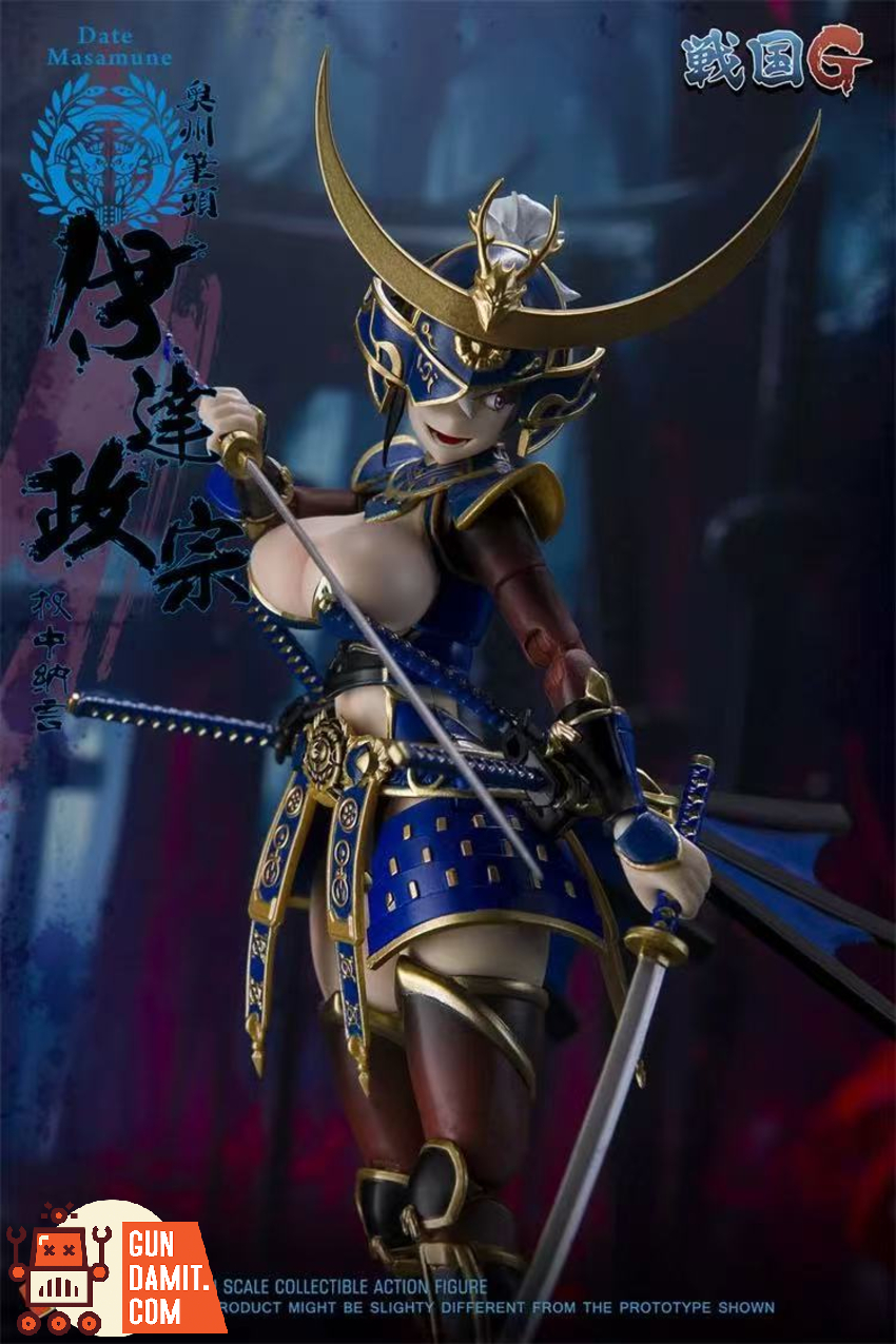 KEEPGOING 1/12 Sengoku G Series Date Masamune - View 6 KEEPGOING 1/12 Sengoku G Series Date Masamune - View 6