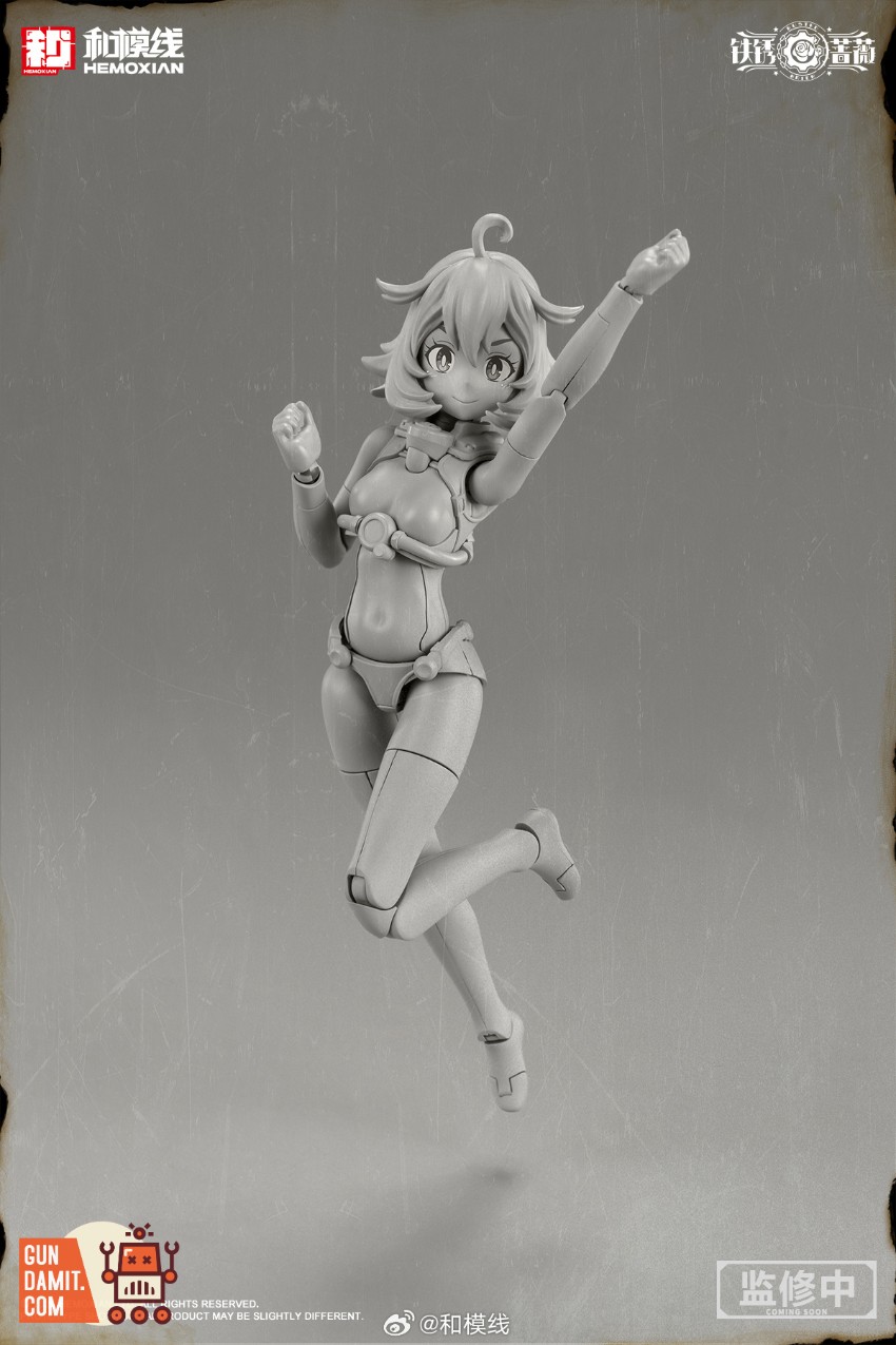 Hemoxian 1/12 Rust Rose Rand Kosikini Model Kit - View 3 Hemoxian 1/12 Rust Rose Rand Kosikini Model Kit - View 3