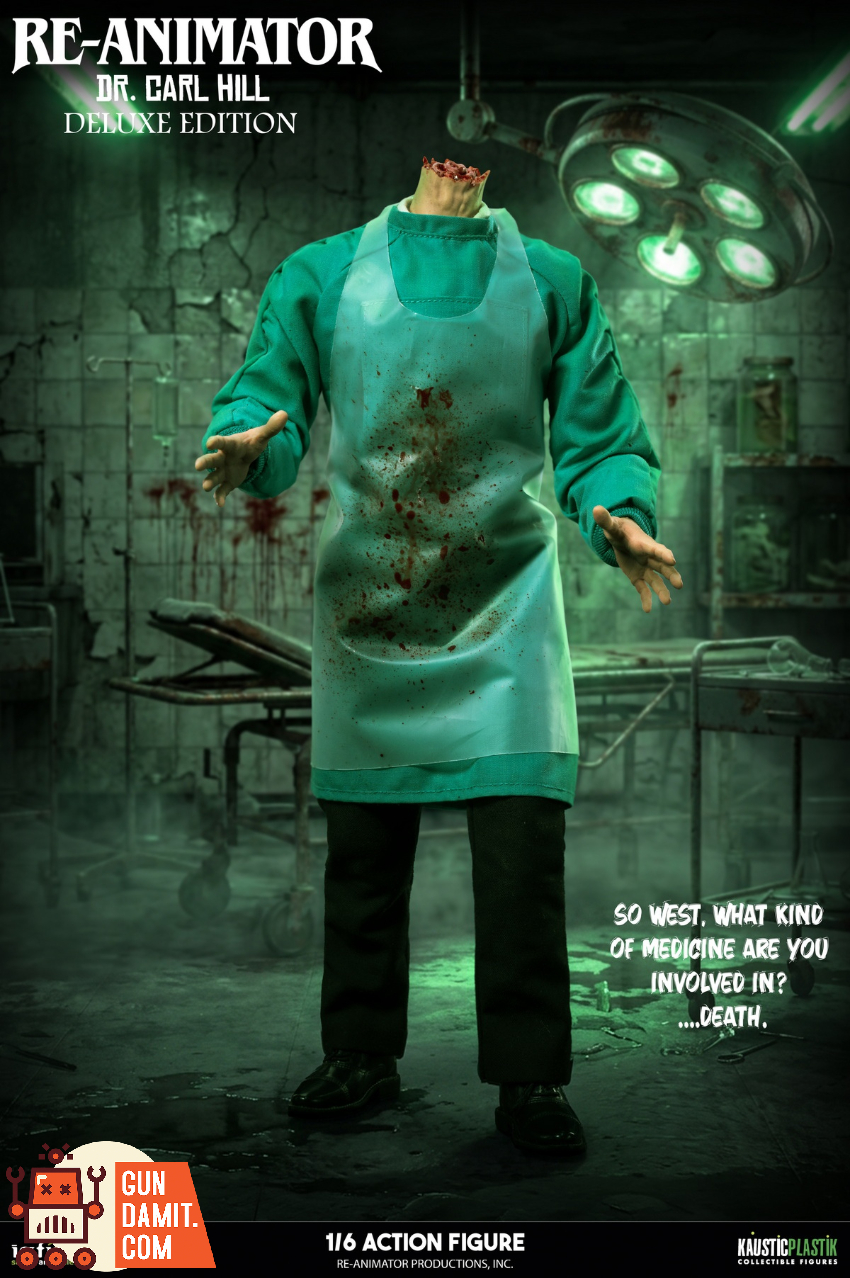 Infinite 1/6 Re-Animator Doctor Carl Hill Standard Ver. - View 13 Infinite 1/6 Re-Animator Doctor Carl Hill Standard Ver. - View 13