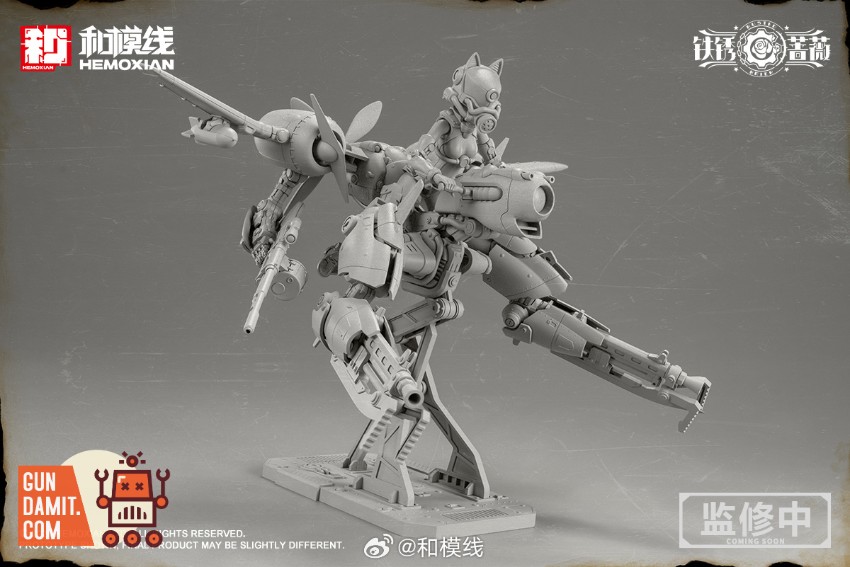 Hemoxian 1/12 Rust Rose Rand Kosikini Model Kit - View 6 Hemoxian 1/12 Rust Rose Rand Kosikini Model Kit - View 6