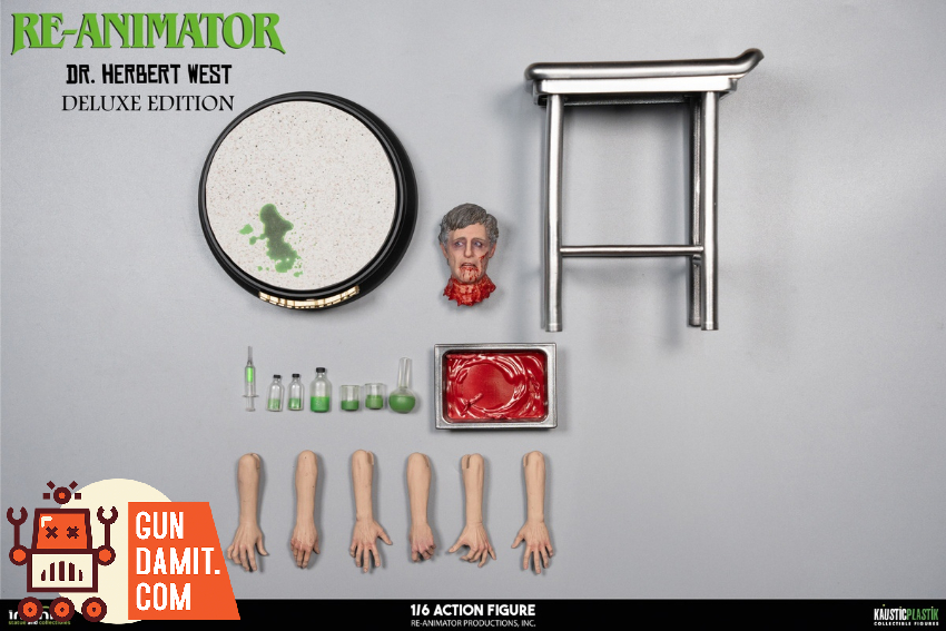 Infinite 1/6 Re-Animator Doctor Herbert West Deluxe Ver. - View 15 Infinite 1/6 Re-Animator Doctor Herbert West Deluxe Ver. - View 15