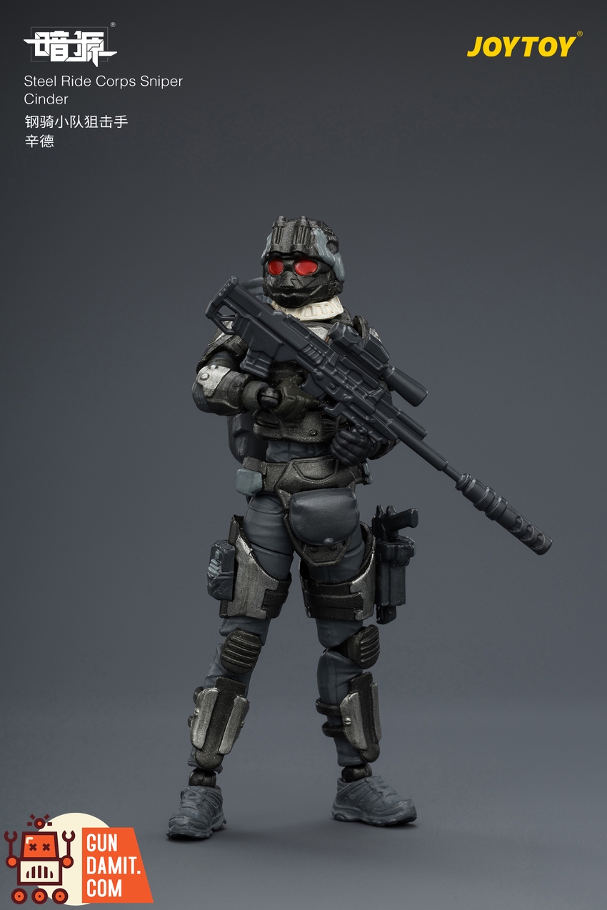 JoyToy JT04247 1/25 Dark Source Steel Ride Corps Sniper Cinder - View 2 JoyToy JT04247 1/25 Dark Source Steel Ride Corps Sniper Cinder - View 2