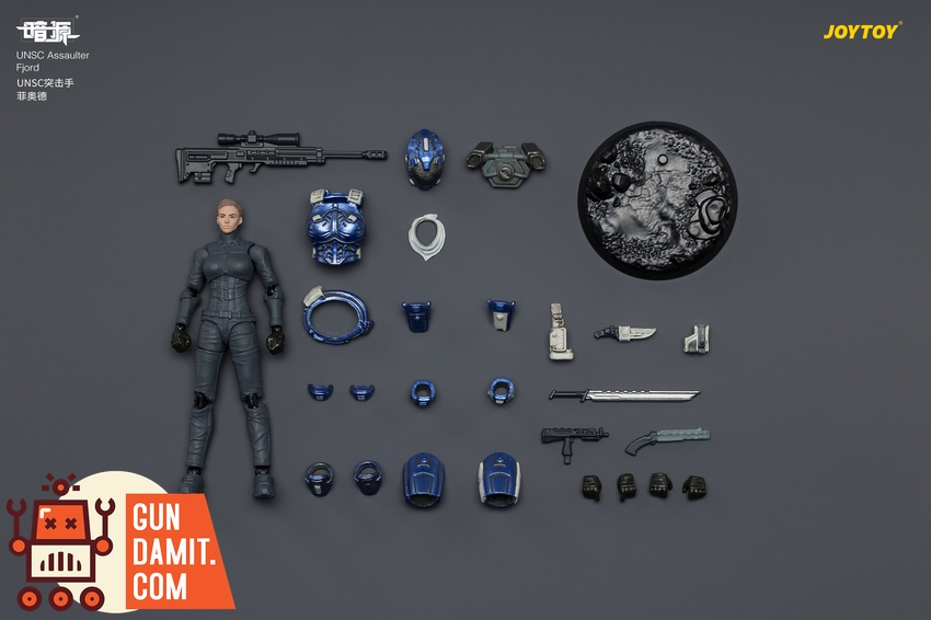 JoyToy JT04254 1/25 Dark Source UNSC Assaulter Fjord - View 10 JoyToy JT04254 1/25 Dark Source UNSC Assaulter Fjord - View 10