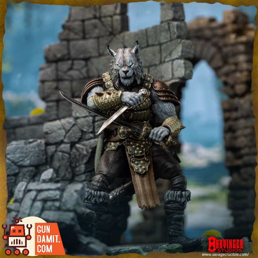 Harvinger Studios 1/12 Savage Crucible Brynyar Vael - View 9 Harvinger Studios 1/12 Savage Crucible Brynyar Vael - View 9