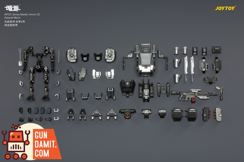 JoyToy JT04025 1/25 Dark Source APOC Series Mystic Armor 02 Assault Mech ST-8627 - View 9 JoyToy JT04025 1/25 Dark Source APOC Series Mystic Armor 02 Assault Mech ST-8627 - View 9
