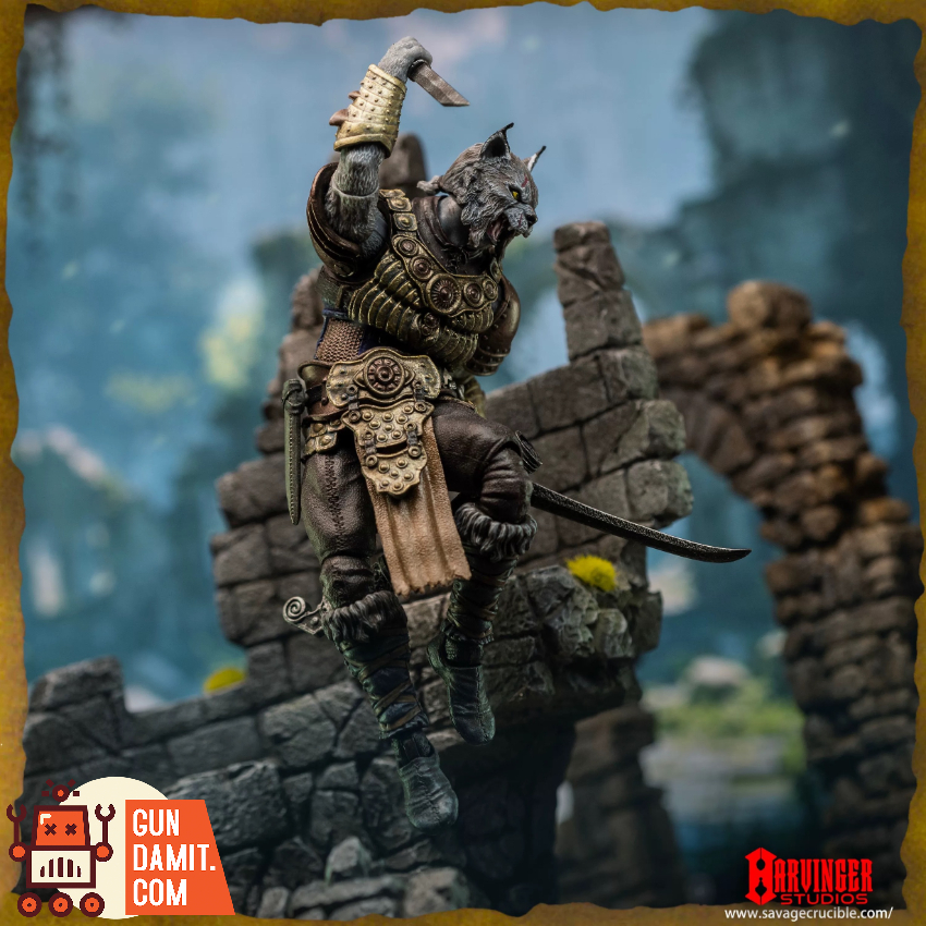 Harvinger Studios 1/12 Savage Crucible Brynyar Vael - View 11 Harvinger Studios 1/12 Savage Crucible Brynyar Vael - View 11