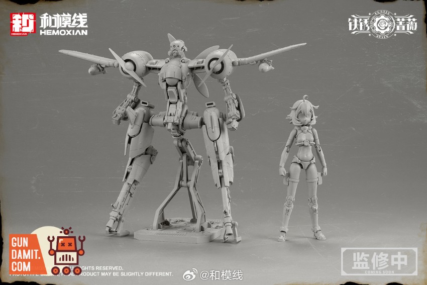 Hemoxian 1/12 Rust Rose Rand Kosikini Model Kit - View 1 Hemoxian 1/12 Rust Rose Rand Kosikini Model Kit - View 1