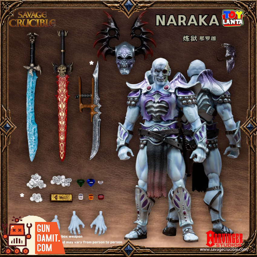 Harvinger Studios 1/12 Savage Crucible Naraka the Undying - View 1 Harvinger Studios 1/12 Savage Crucible Naraka the Undying - View 1