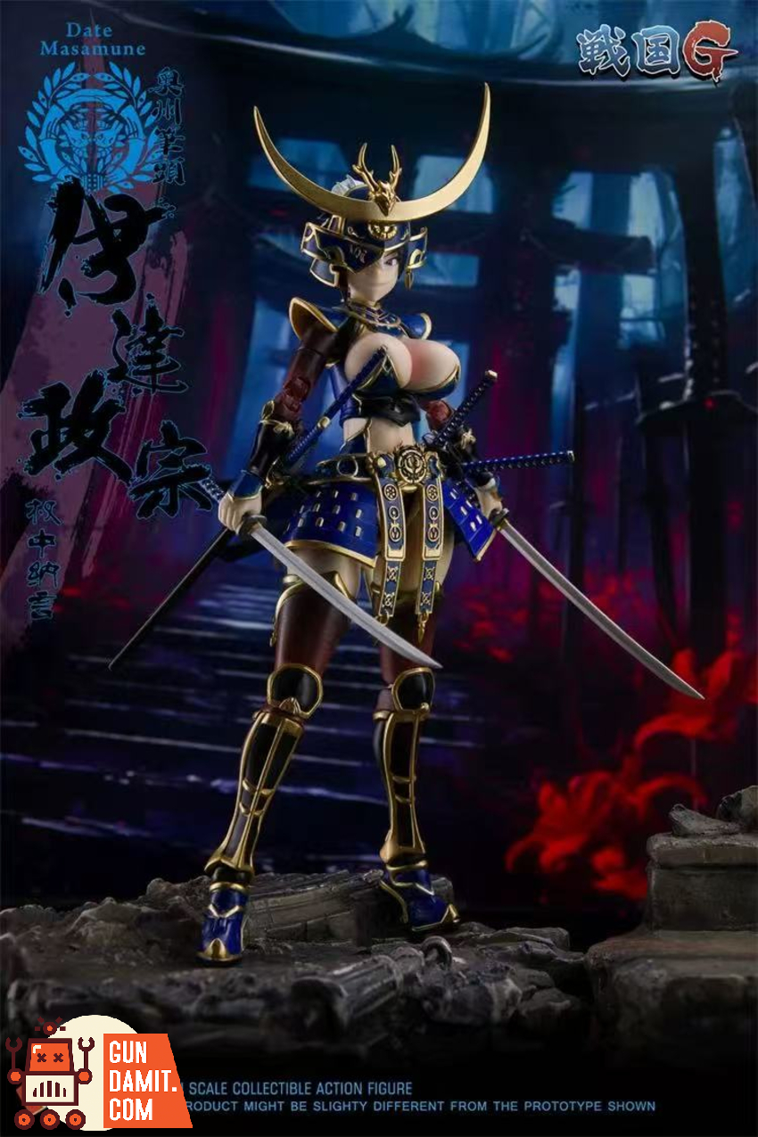 KEEPGOING 1/12 Sengoku G Series Date Masamune - View 7 KEEPGOING 1/12 Sengoku G Series Date Masamune - View 7