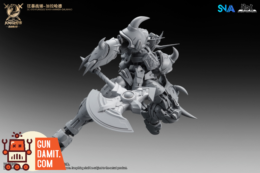 SNAA Model 1/144 SC-010 Furious Warhammer Galahad Model Kit - View 7 SNAA Model 1/144 SC-010 Furious Warhammer Galahad Model Kit - View 7