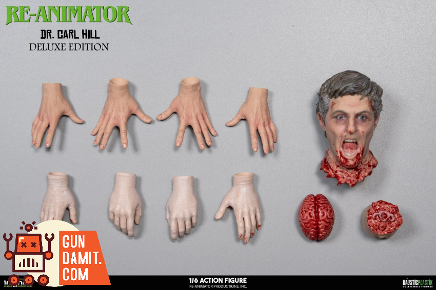 Infinite 1/6 Re-Animator Doctor Carl Hill Deluxe Ver. - View 12 Infinite 1/6 Re-Animator Doctor Carl Hill Deluxe Ver. - View 12