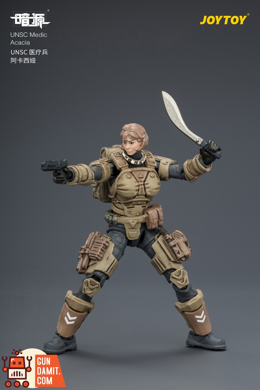 JoyToy JT04230 1/25 Dark Source UNSC Medic Acacia - View 8 JoyToy JT04230 1/25 Dark Source UNSC Medic Acacia - View 8