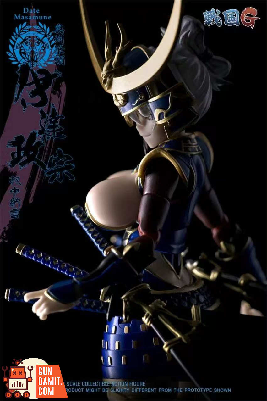 KEEPGOING 1/12 Sengoku G Series Date Masamune - View 9 KEEPGOING 1/12 Sengoku G Series Date Masamune - View 9