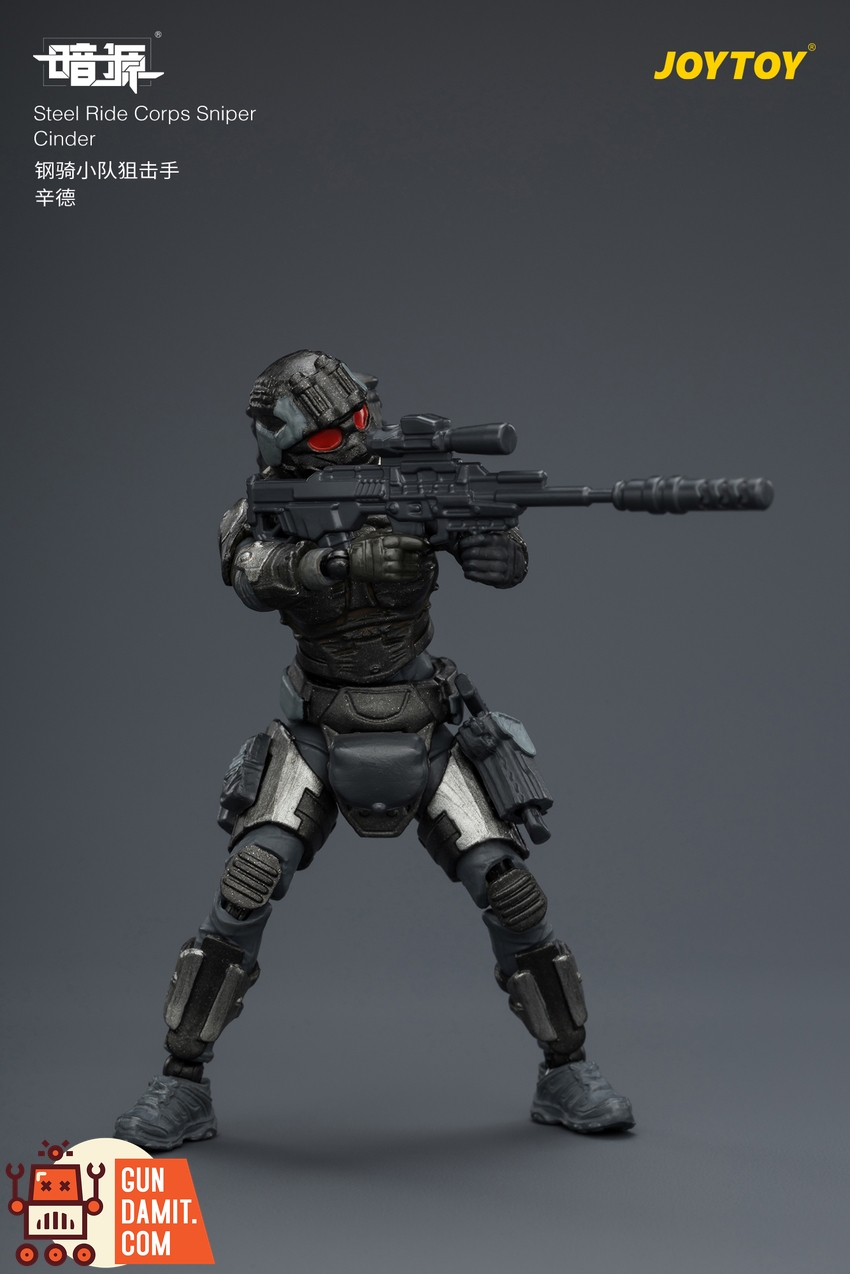JoyToy JT04247 1/25 Dark Source Steel Ride Corps Sniper Cinder - View 4 JoyToy JT04247 1/25 Dark Source Steel Ride Corps Sniper Cinder - View 4