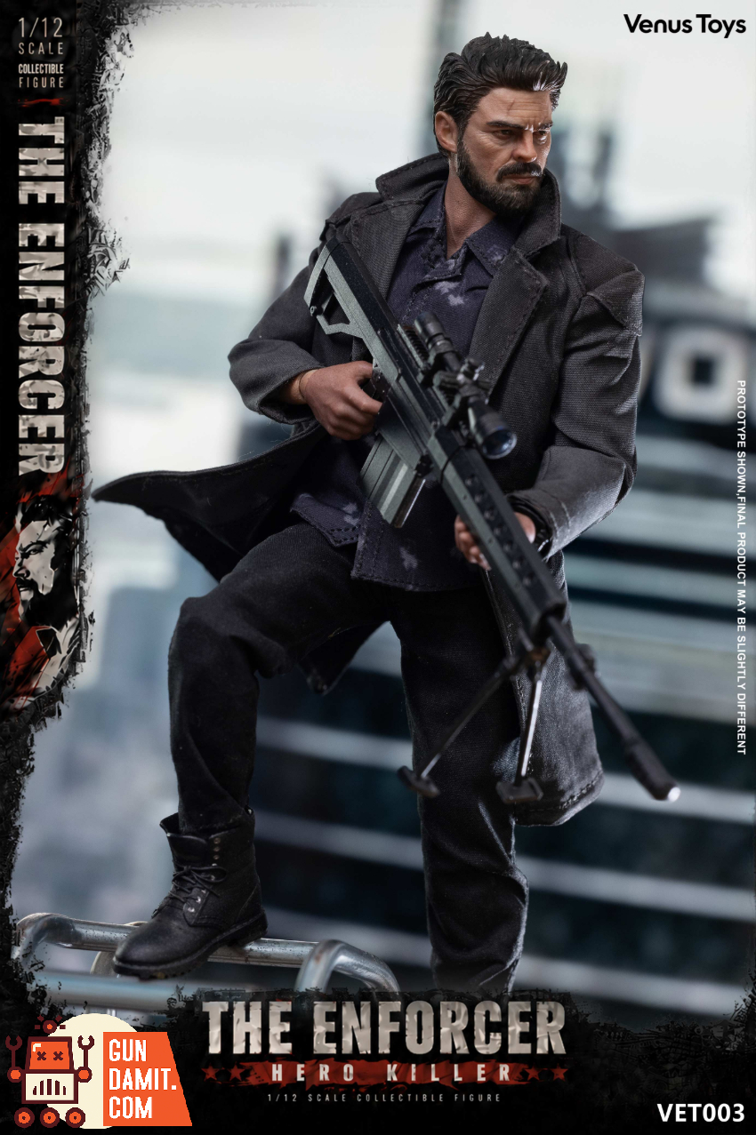 Venus Toys 1/12 VET003 The Enforcer - View 1 Venus Toys 1/12 VET003 The Enforcer - View 1