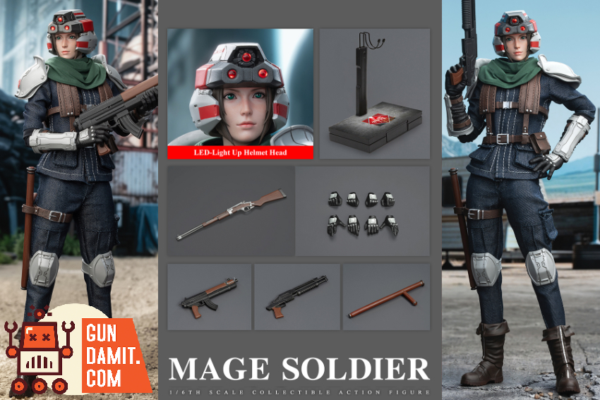 Toys Battalion 1/6 TB031 Mage Soldier - View 1 Toys Battalion 1/6 TB031 Mage Soldier - View 1