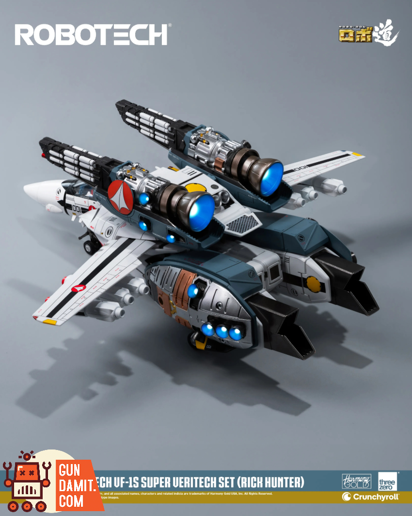 Threezero 1/72 3Z0307 Robotech ROBO-DOU VF‐1S Super Veritech Set (Rick Hunter) - View 17 Threezero 1/72 3Z0307 Robotech ROBO-DOU VF‐1S Super Veritech Set (Rick Hunter) - View 17