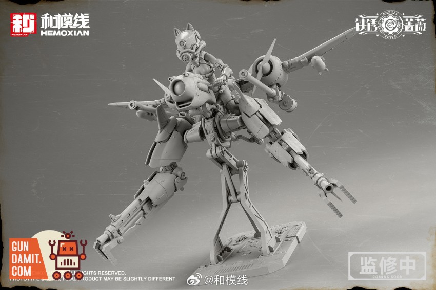 Hemoxian 1/12 Rust Rose Rand Kosikini Model Kit - View 7 Hemoxian 1/12 Rust Rose Rand Kosikini Model Kit - View 7