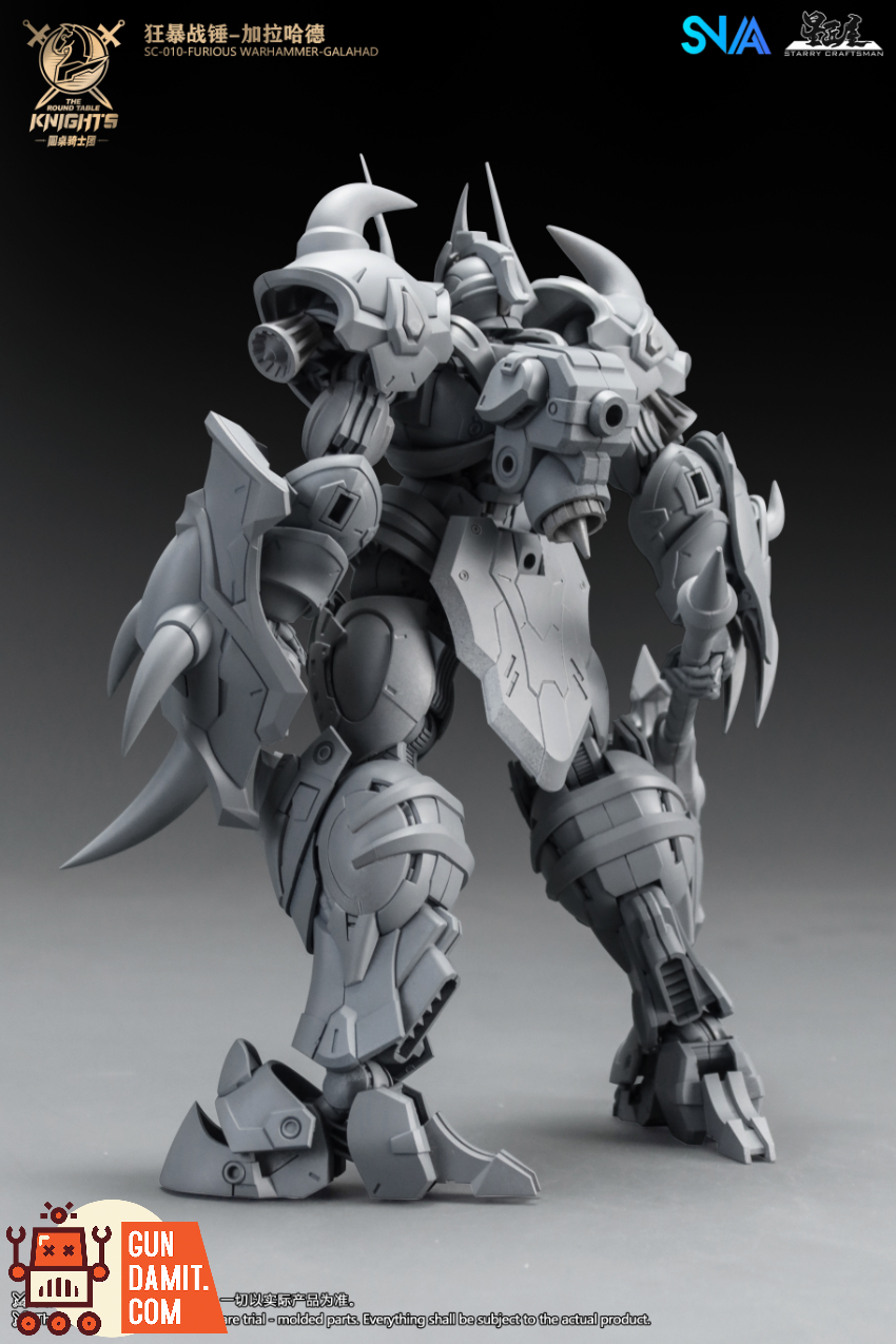 SNAA Model 1/144 SC-010 Furious Warhammer Galahad Model Kit - View 2 SNAA Model 1/144 SC-010 Furious Warhammer Galahad Model Kit - View 2