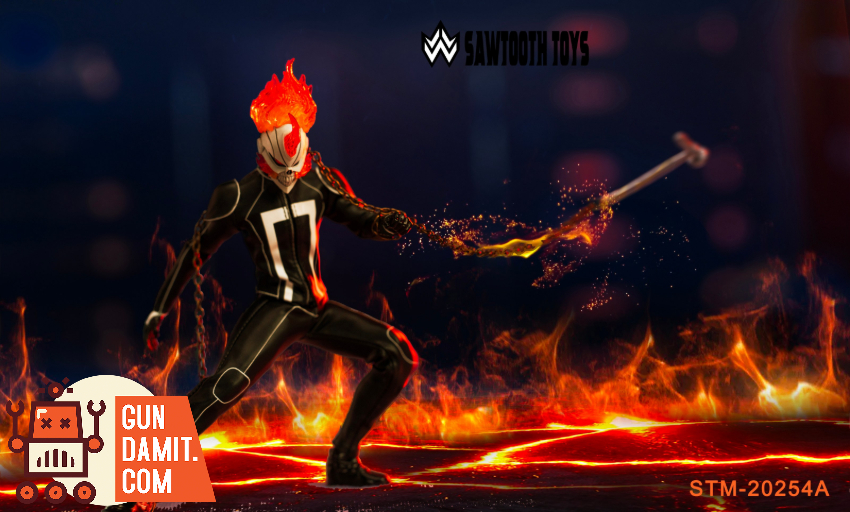 Sawtooth Toys 1/12 STM-20254A Flame Head Knight A Ver. - View 9 Sawtooth Toys 1/12 STM-20254A Flame Head Knight A Ver. - View 9