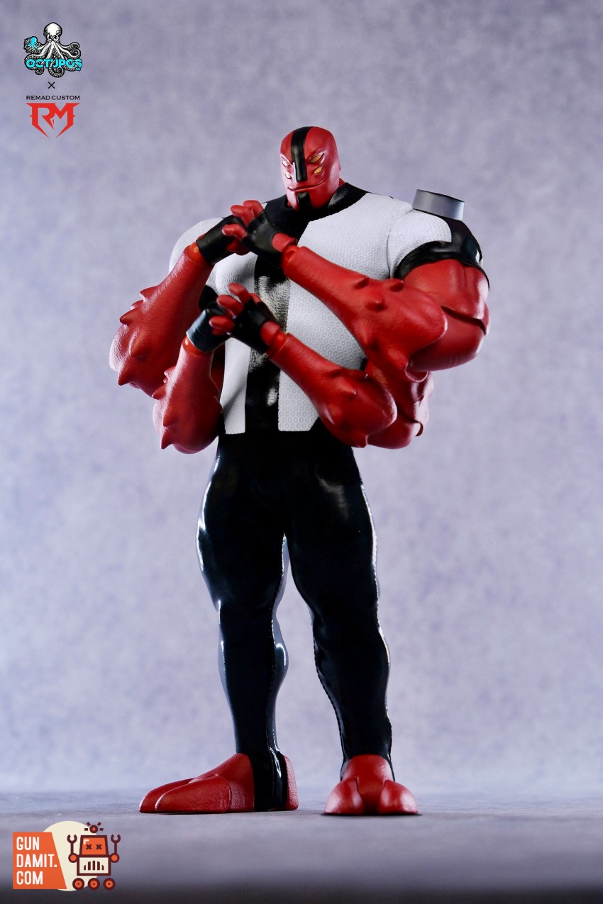 Remad Custom X Octopus Toys 1/12 Heroes on the Dial Four Arms - View 1 Remad Custom X Octopus Toys 1/12 Heroes on the Dial Four Arms - View 1