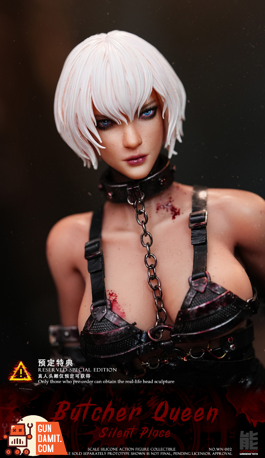 Wanneng Toys Studio 1/6 NO.WN-002A Butcher Queen Standard Ver. - View 2 Wanneng Toys Studio 1/6 NO.WN-002A Butcher Queen Standard Ver. - View 2