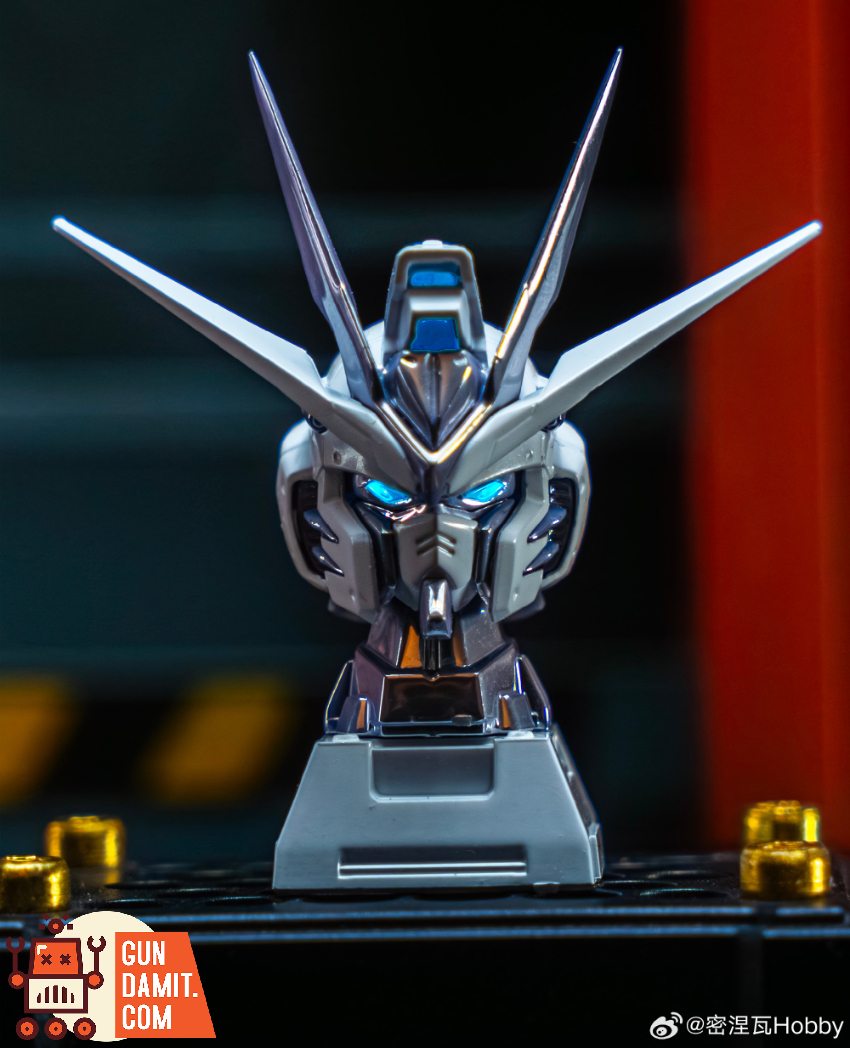 Minerva Hobby 1/100 Mechanical Myth Strike Freedom Gundam GK Head Sculpture Twilight Coating Ver. - View 5 Minerva Hobby 1/100 Mechanical Myth Strike Freedom Gundam GK Head Sculpture Twilight Coating Ver. - View 5