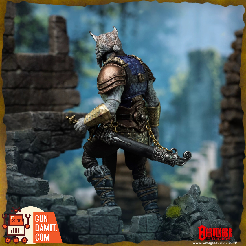 Harvinger Studios 1/12 Savage Crucible Brynyar Vael - View 6 Harvinger Studios 1/12 Savage Crucible Brynyar Vael - View 6