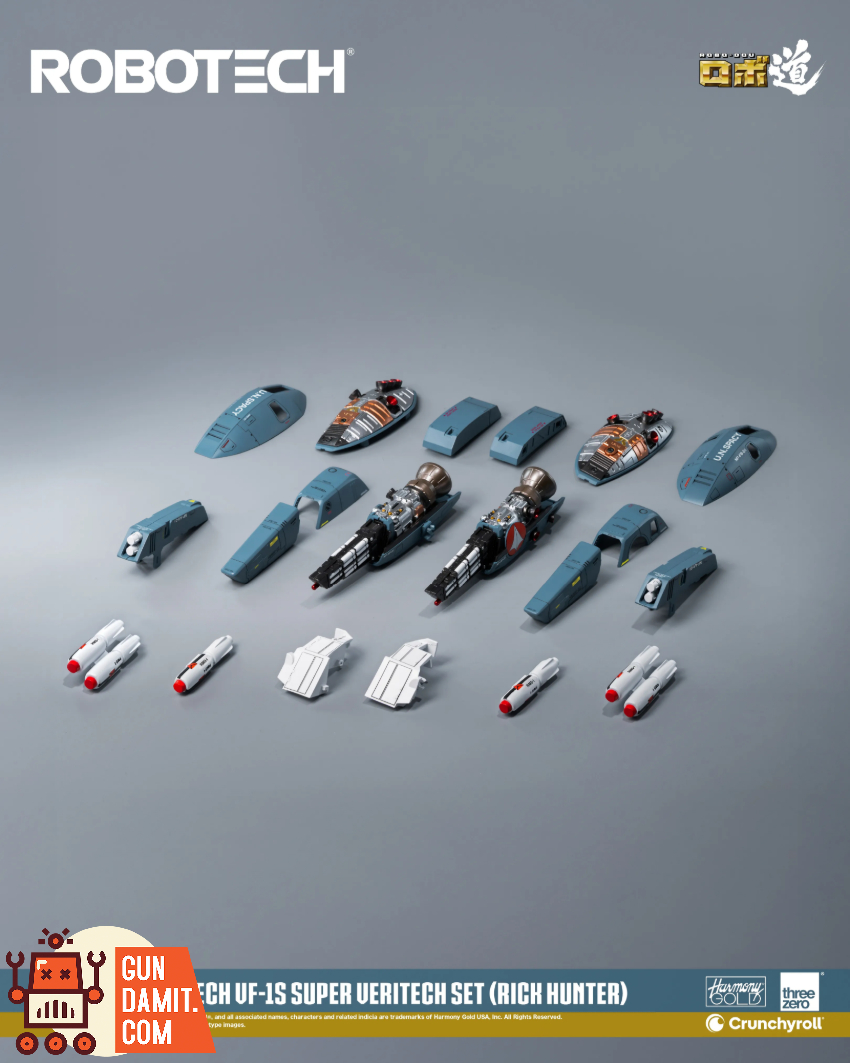 Threezero 1/72 3Z0307 Robotech ROBO-DOU VF‐1S Super Veritech Set (Rick Hunter) - View 21 Threezero 1/72 3Z0307 Robotech ROBO-DOU VF‐1S Super Veritech Set (Rick Hunter) - View 21