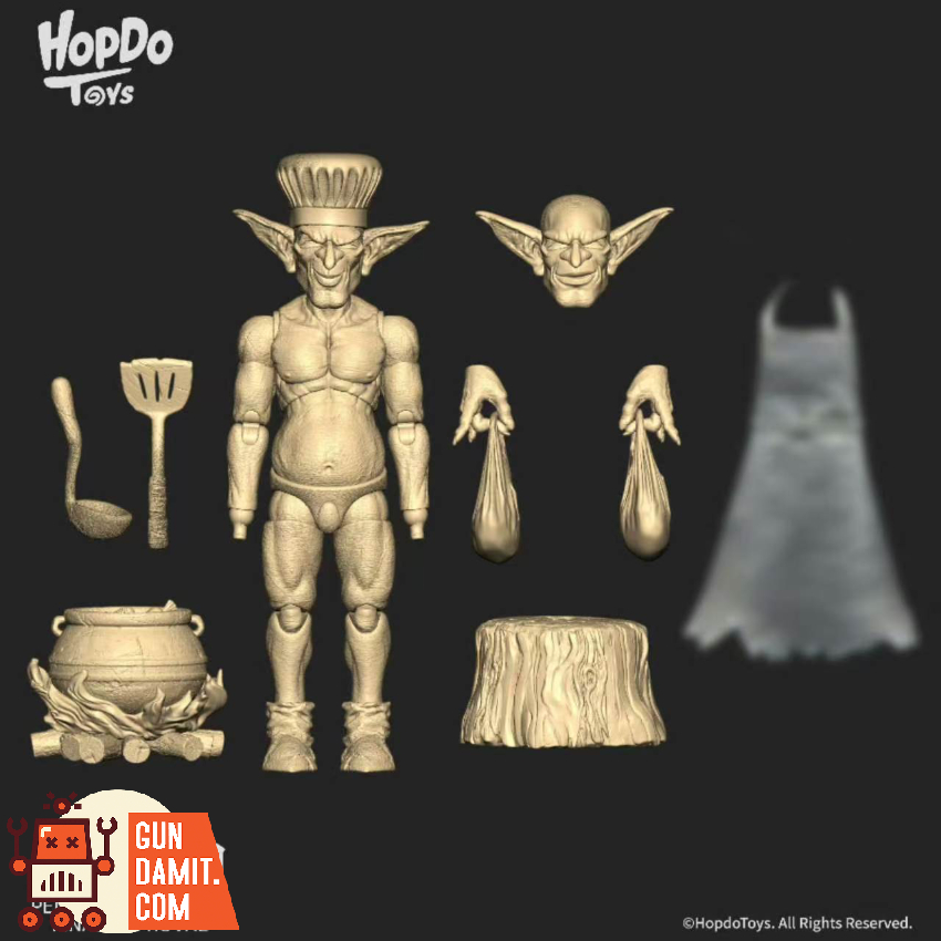 HopDo Toys 1/12 Chef Goblin - View 1 HopDo Toys 1/12 Chef Goblin - View 1