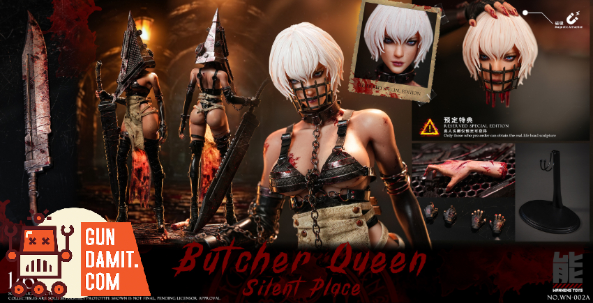 Wanneng Toys Studio 1/6 NO.WN-002A Butcher Queen Standard Ver. - View 1 Wanneng Toys Studio 1/6 NO.WN-002A Butcher Queen Standard Ver. - View 1