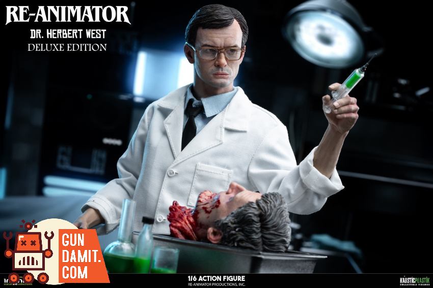 Infinite 1/6 Re-Animator Doctor Herbert West Deluxe Ver. - View 10 Infinite 1/6 Re-Animator Doctor Herbert West Deluxe Ver. - View 10