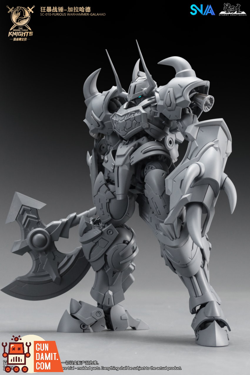SNAA Model 1/144 SC-010 Furious Warhammer Galahad Model Kit - View 3 SNAA Model 1/144 SC-010 Furious Warhammer Galahad Model Kit - View 3