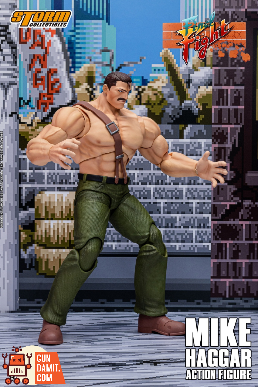 Storm Collectibles CAFF01 Final Fight Mike Haggar - View 4 Storm Collectibles CAFF01 Final Fight Mike Haggar - View 4