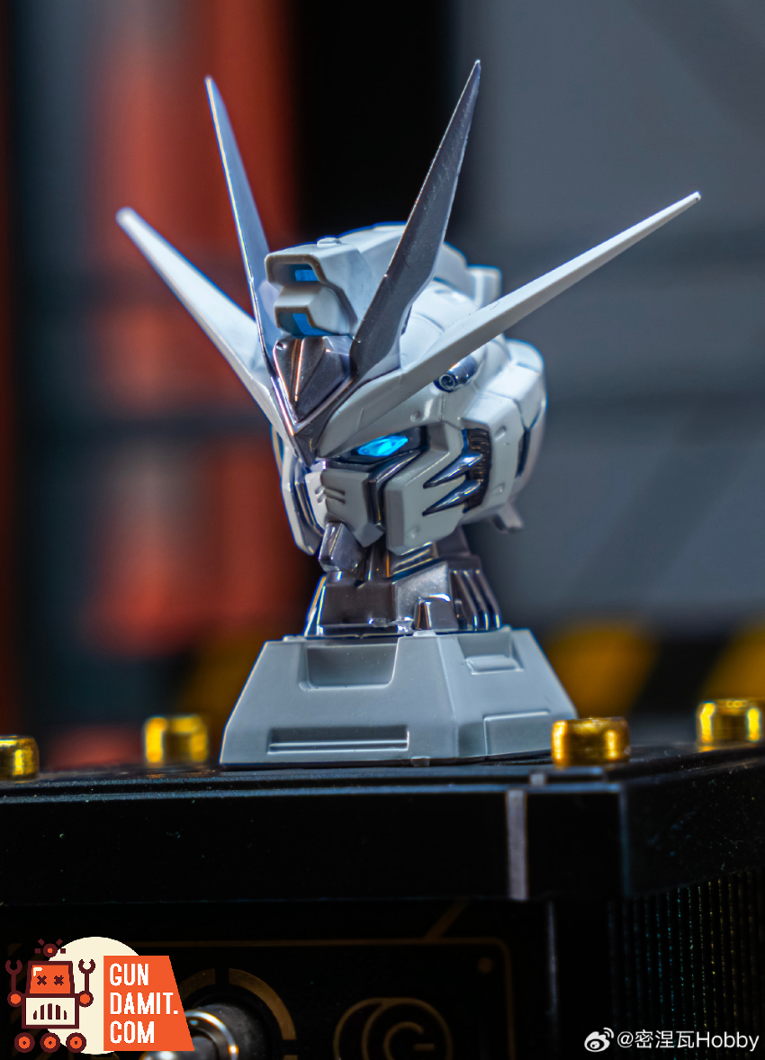 Minerva Hobby 1/100 Mechanical Myth Strike Freedom Gundam GK Head Sculpture Twilight Coating Ver. - View 4 Minerva Hobby 1/100 Mechanical Myth Strike Freedom Gundam GK Head Sculpture Twilight Coating Ver. - View 4