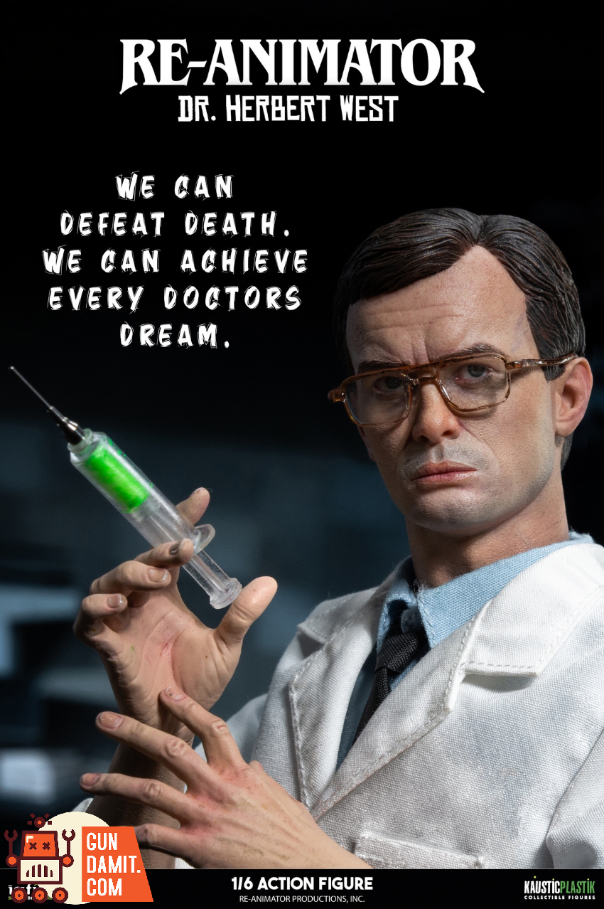 Infinite 1/6 Re-Animator Doctor Herbert West Standard Ver. - View 8 Infinite 1/6 Re-Animator Doctor Herbert West Standard Ver. - View 8