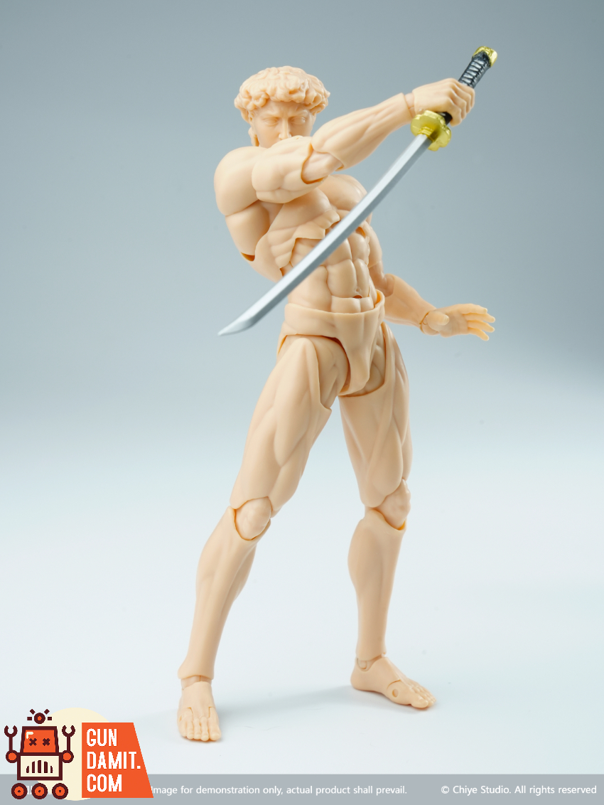 Chiye Studio 1/12 David Flesh Colored Ver. - View 2 Chiye Studio 1/12 David Flesh Colored Ver. - View 2