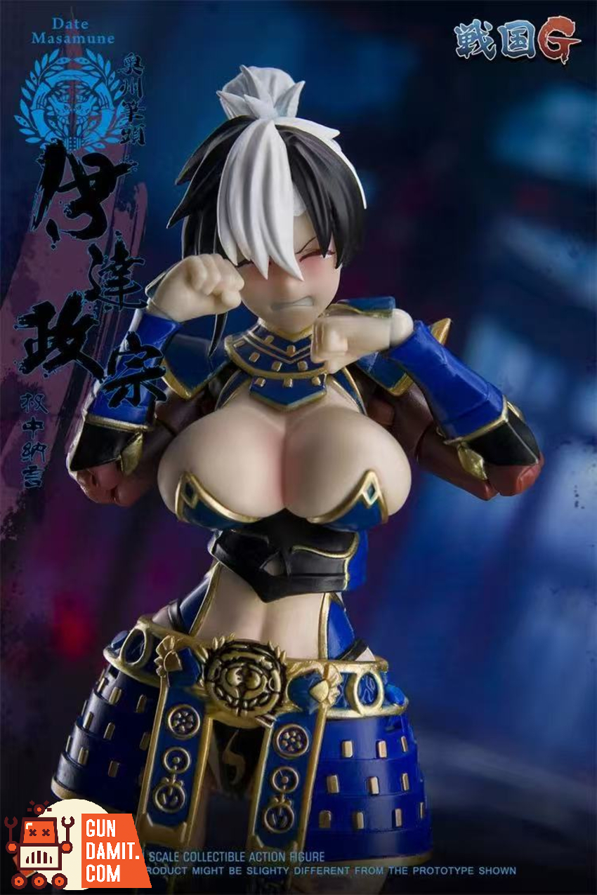 KEEPGOING 1/12 Sengoku G Series Date Masamune - View 3 KEEPGOING 1/12 Sengoku G Series Date Masamune - View 3