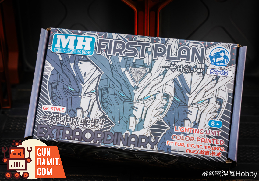 Minerva Hobby 1/100 Mechanical Myth Strike Freedom Gundam GK Head Sculpture Twilight Coating Ver. - View 8 Minerva Hobby 1/100 Mechanical Myth Strike Freedom Gundam GK Head Sculpture Twilight Coating Ver. - View 8