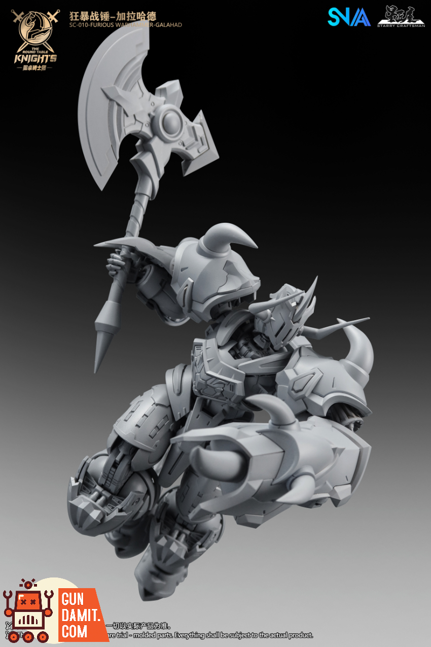 SNAA Model 1/144 SC-010 Furious Warhammer Galahad Model Kit - View 6 SNAA Model 1/144 SC-010 Furious Warhammer Galahad Model Kit - View 6