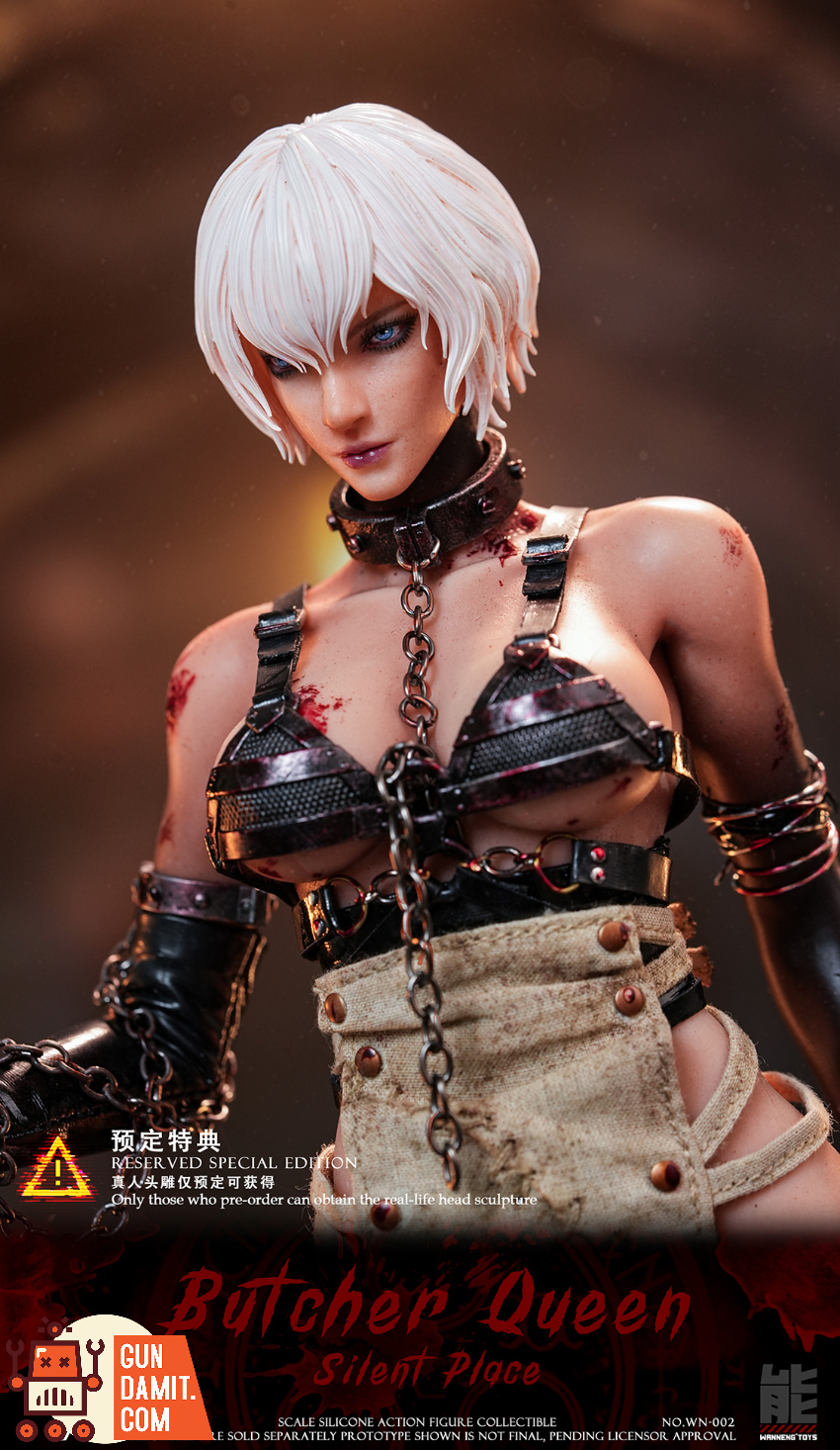 Wanneng Toys Studio 1/6 NO.WN-002A Butcher Queen Standard Ver. - View 3 Wanneng Toys Studio 1/6 NO.WN-002A Butcher Queen Standard Ver. - View 3