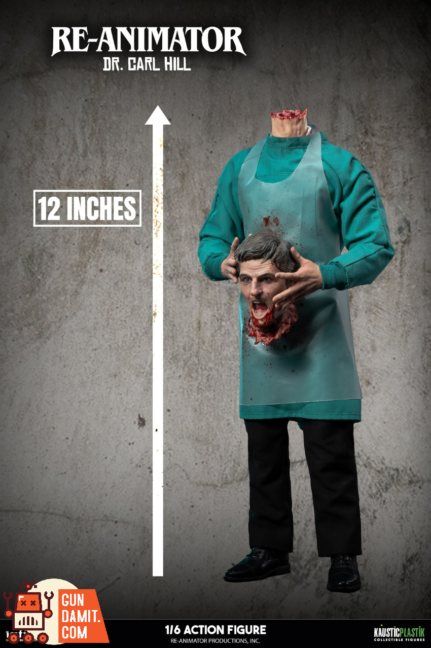 Infinite 1/6 Re-Animator Doctor Carl Hill Standard Ver. - View 10 Infinite 1/6 Re-Animator Doctor Carl Hill Standard Ver. - View 10