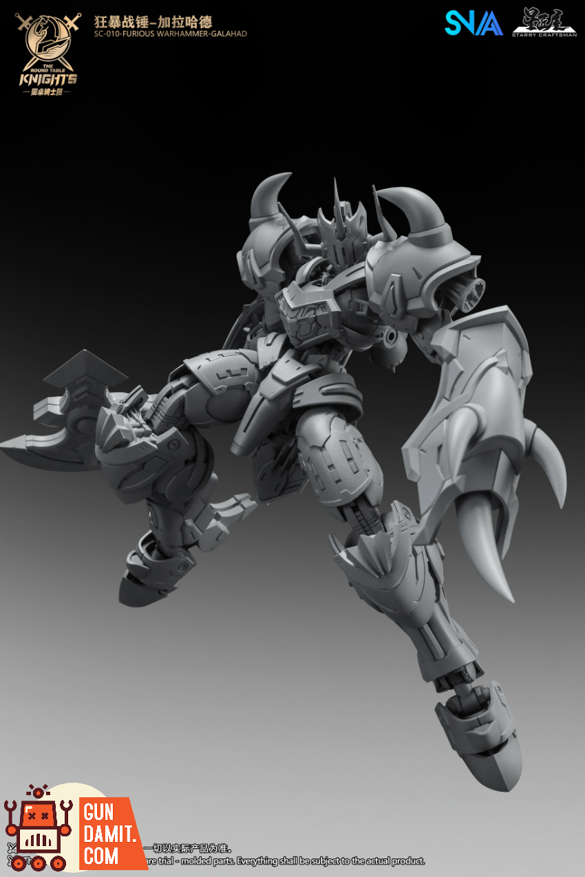 SNAA Model 1/144 SC-010 Furious Warhammer Galahad Model Kit - View 5 SNAA Model 1/144 SC-010 Furious Warhammer Galahad Model Kit - View 5