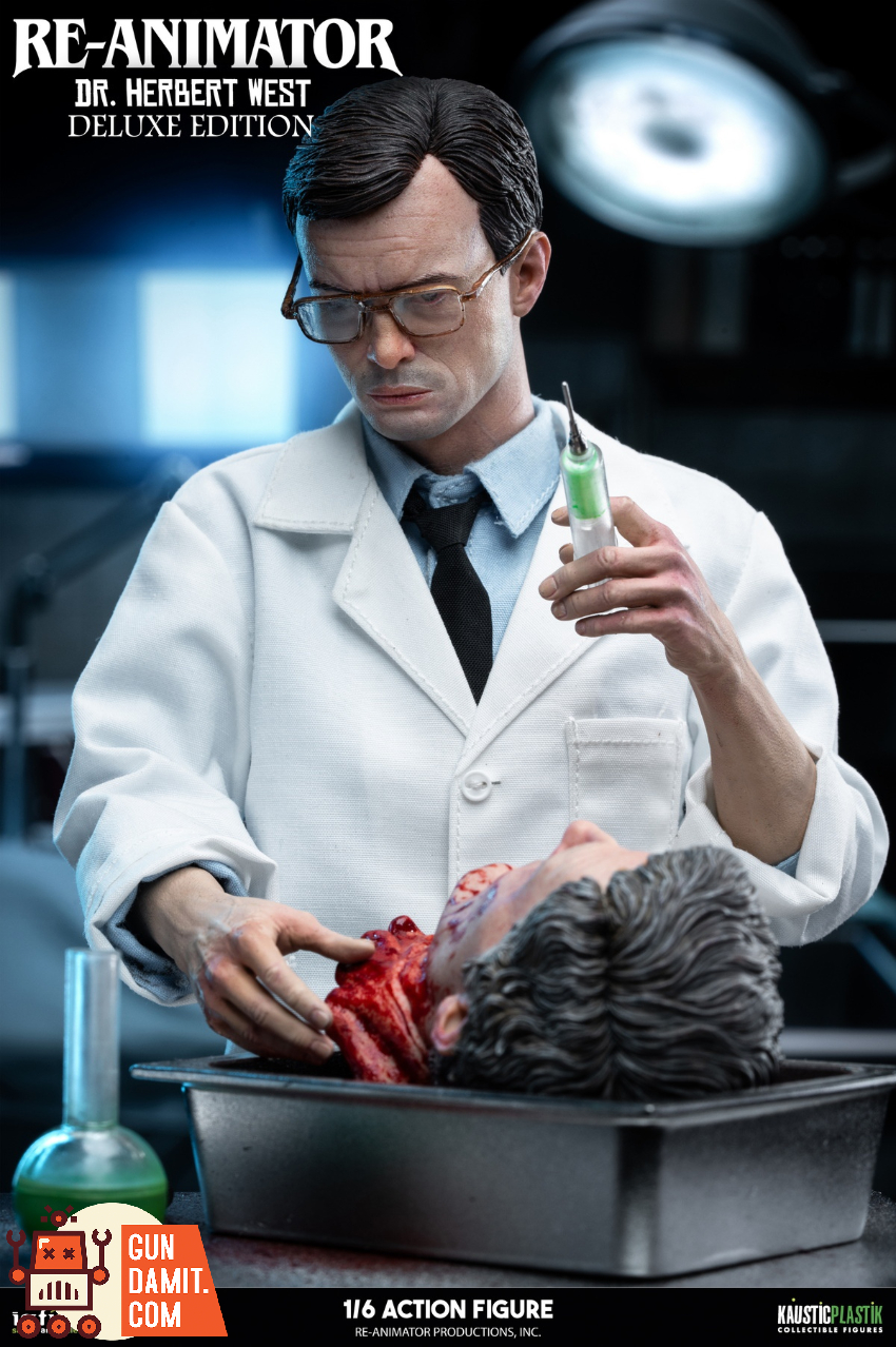 Infinite 1/6 Re-Animator Doctor Herbert West Deluxe Ver. - View 6 Infinite 1/6 Re-Animator Doctor Herbert West Deluxe Ver. - View 6