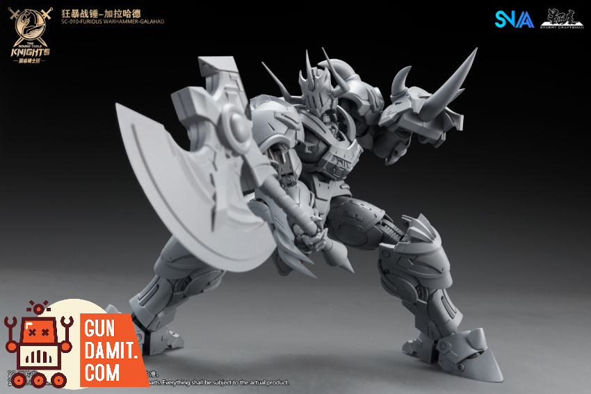 SNAA Model 1/144 SC-010 Furious Warhammer Galahad Model Kit - View 8 SNAA Model 1/144 SC-010 Furious Warhammer Galahad Model Kit - View 8