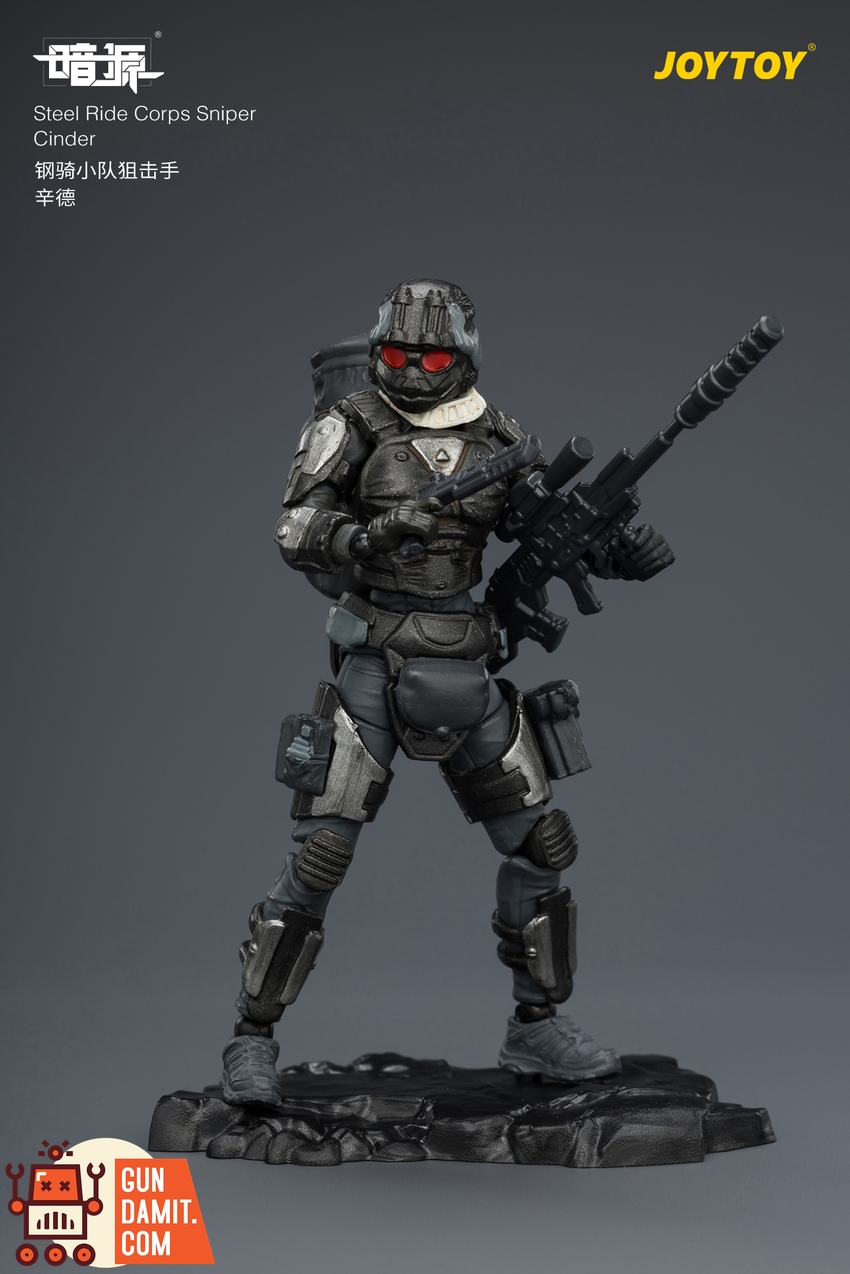 JoyToy JT04247 1/25 Dark Source Steel Ride Corps Sniper Cinder - View 6 JoyToy JT04247 1/25 Dark Source Steel Ride Corps Sniper Cinder - View 6