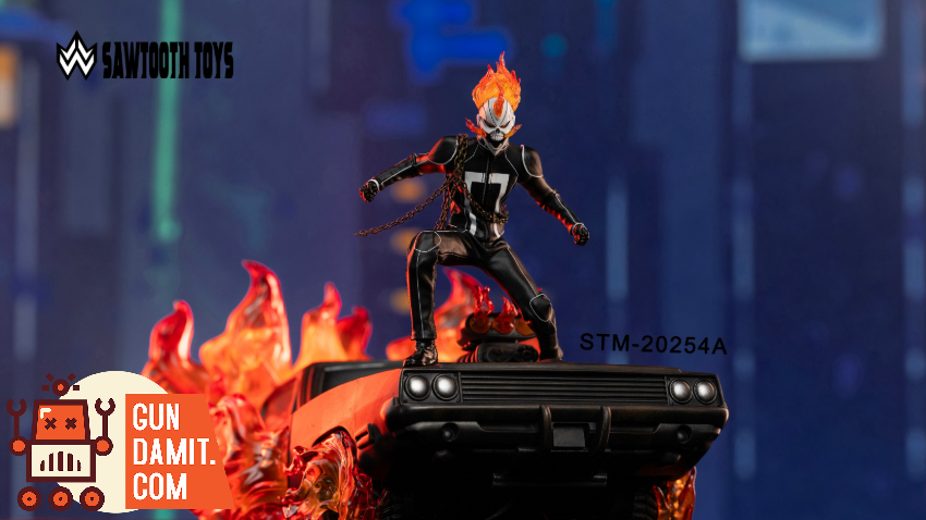 Sawtooth Toys 1/12 STM-20254B Flame Head Knight Battle Vehicle Base - View 4 Sawtooth Toys 1/12 STM-20254B Flame Head Knight Battle Vehicle Base - View 4