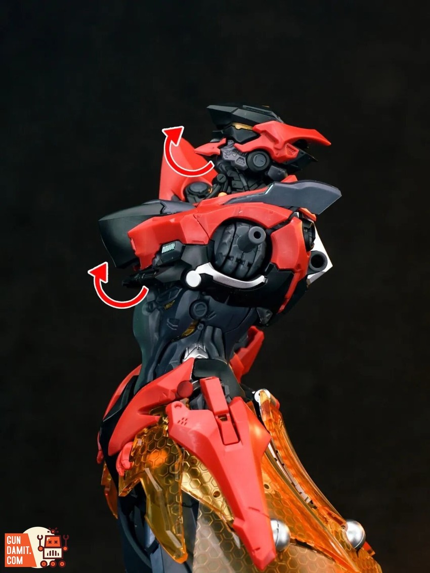 Animester Honor of Kings Kai Crimson Sky Armor Plastic Kit - View 74 Animester Honor of Kings Kai Crimson Sky Armor Plastic Kit - View 74