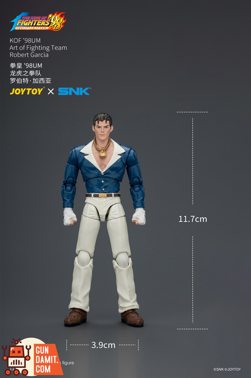 JoyToy JT04599 1/18 SNK KOF'98UM Art of Fighting Team Robert Garcia - View 12 JoyToy JT04599 1/18 SNK KOF'98UM Art of Fighting Team Robert Garcia - View 12