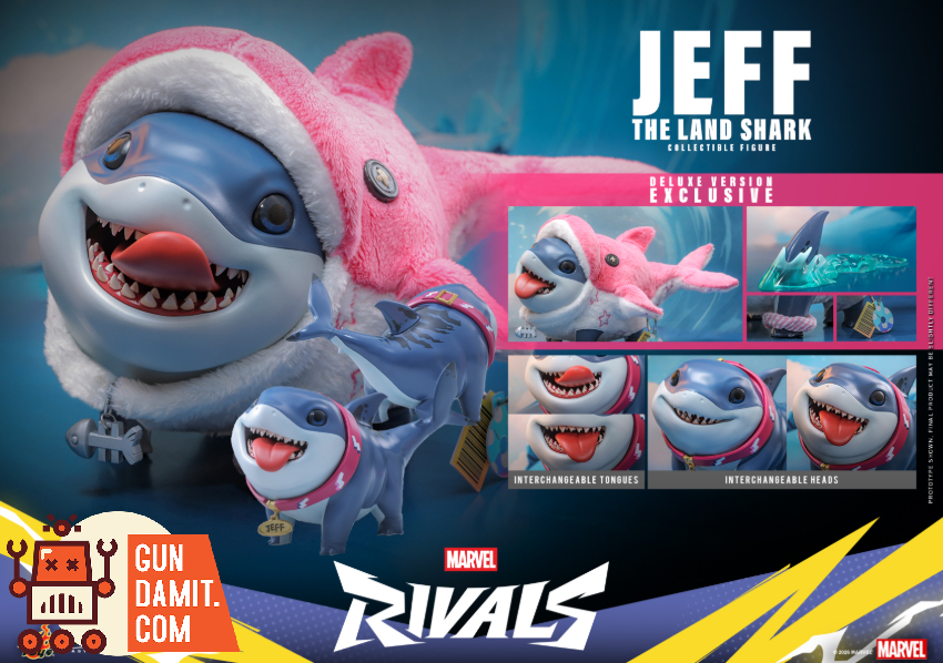 HotToys VGM87 Marvel Rivals Jeff the Land Shark Deluxe Ver. - View 9 HotToys VGM87 Marvel Rivals Jeff the Land Shark Deluxe Ver. - View 9
